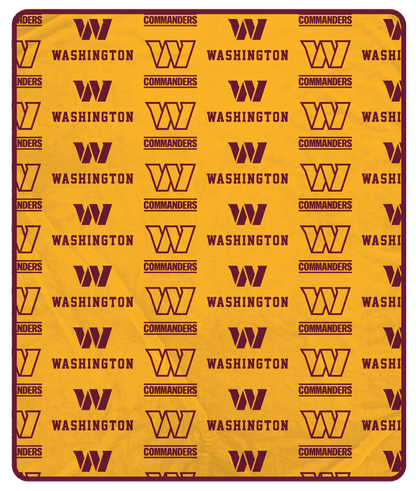 NFL Team Logo Print Soft Blanket