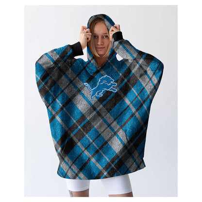 NFL Team Hooded Sherpa Blanket