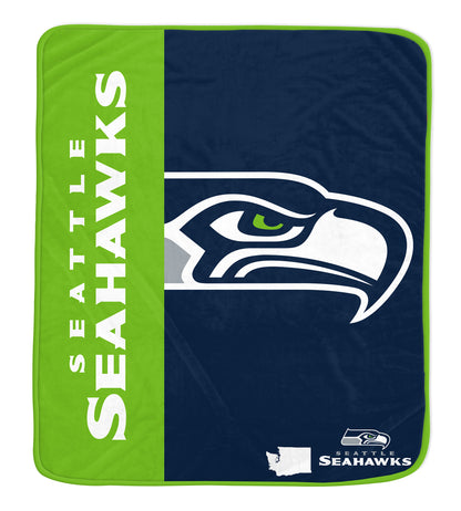 NFL Team Logo Soft Fleece Throw