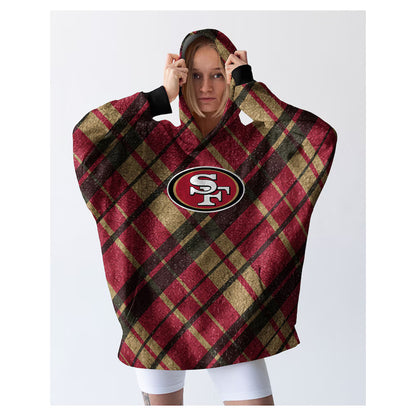 NFL Team Hooded Sherpa Blanket