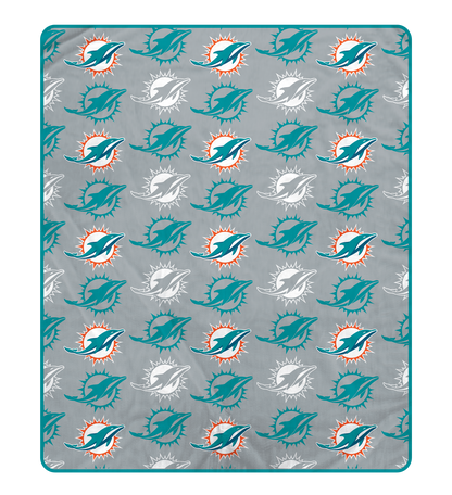 NFL Team Signature Logo Fleece Throw