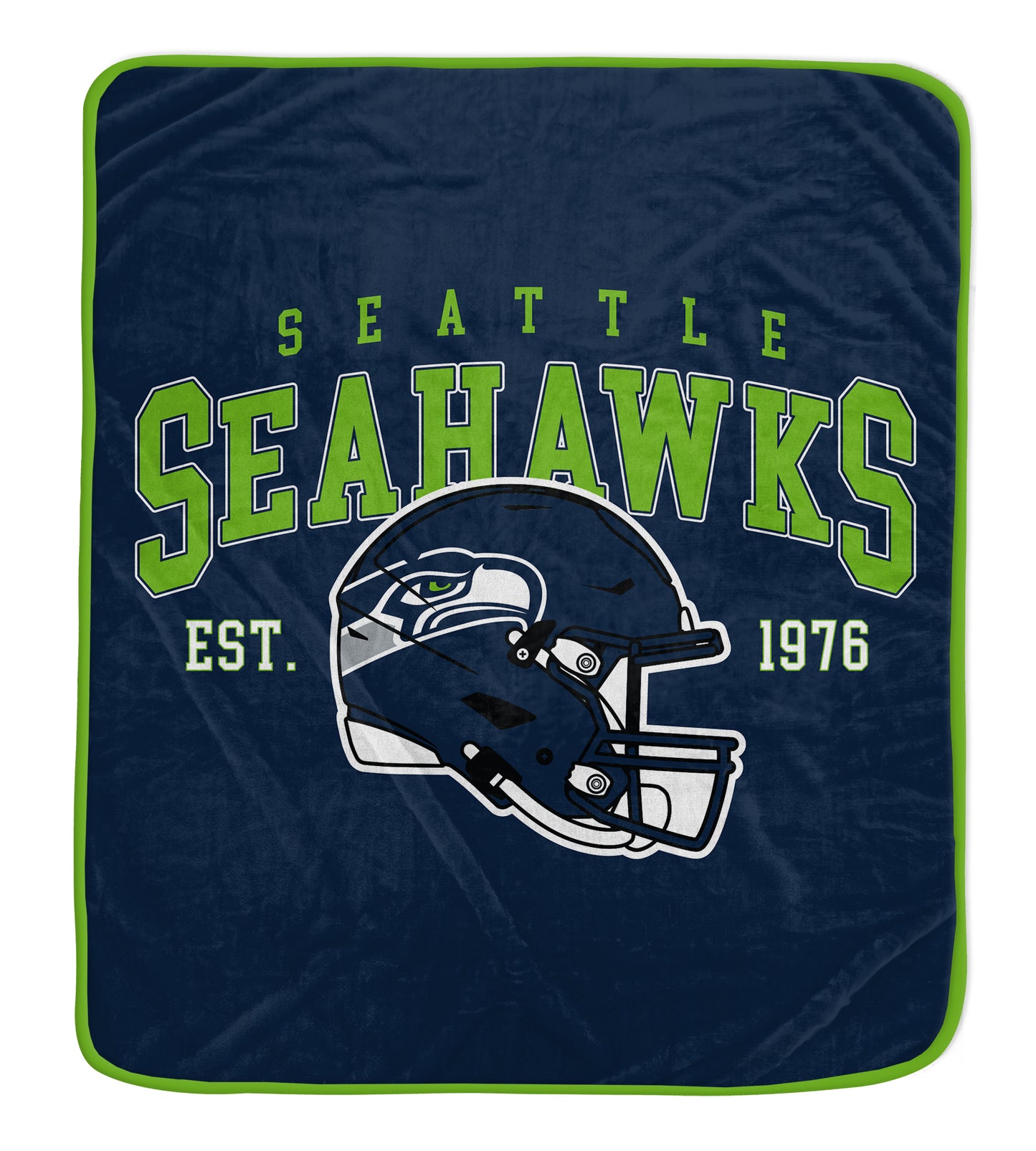 NFL Team Vintage Helmet Fleece Throw