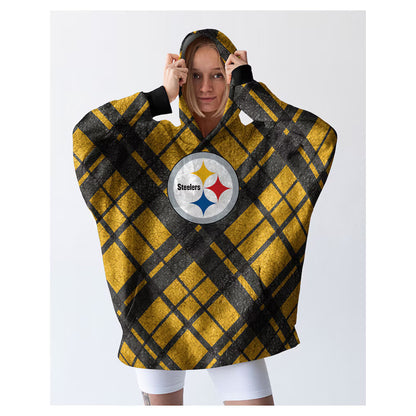 NFL Team Hooded Sherpa Blanket