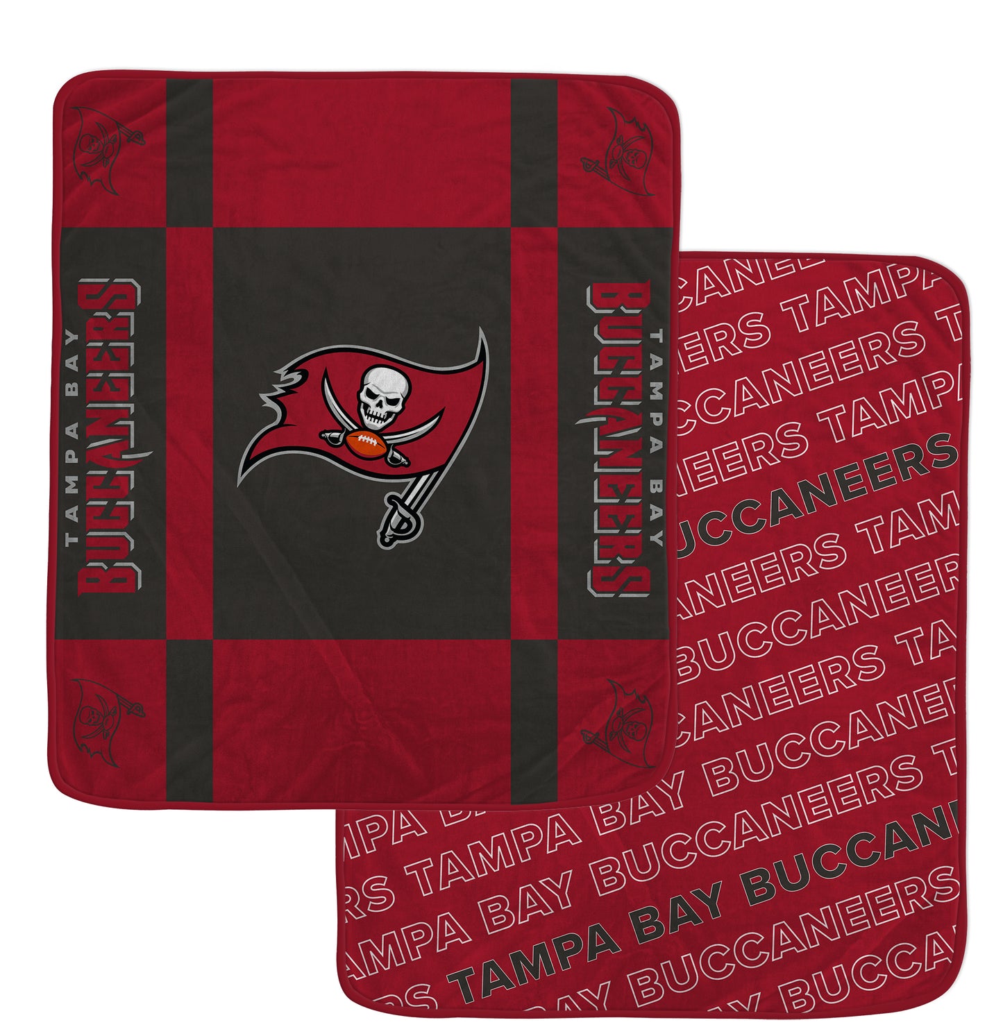 NFL Team Reversible Logo Fleece Throw