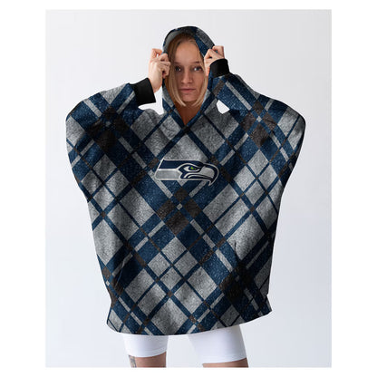NFL Team Hooded Sherpa Blanket