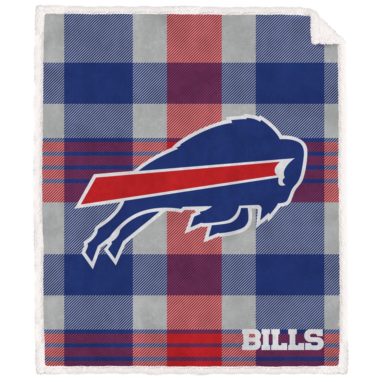 NFL Team Classic Plaid Sherpa Blanket