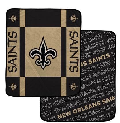 NFL Team Reversible Fleece Blanket