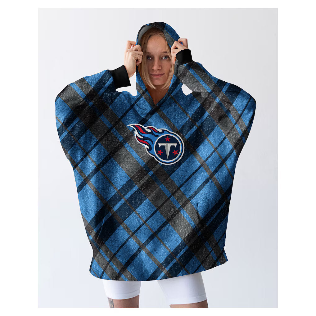 NFL Team Hooded Sherpa Blanket
