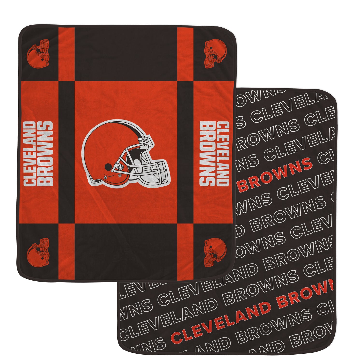 NFL Team Reversible Logo Fleece Throw