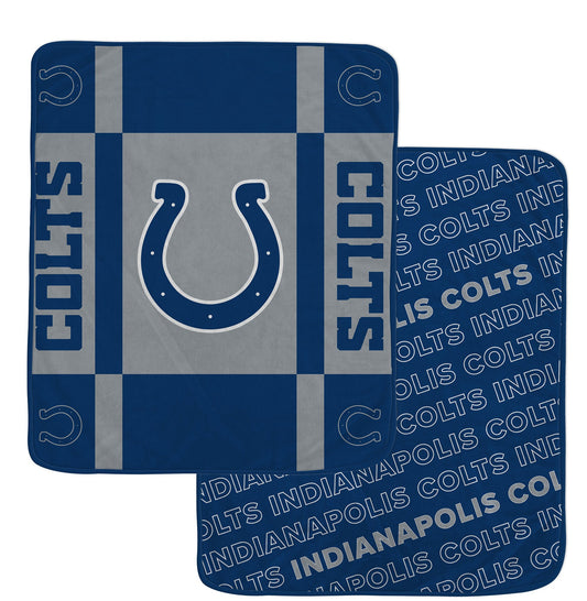 Indianapolis Colts NFL Team Reversible Soft Blanket 60x70