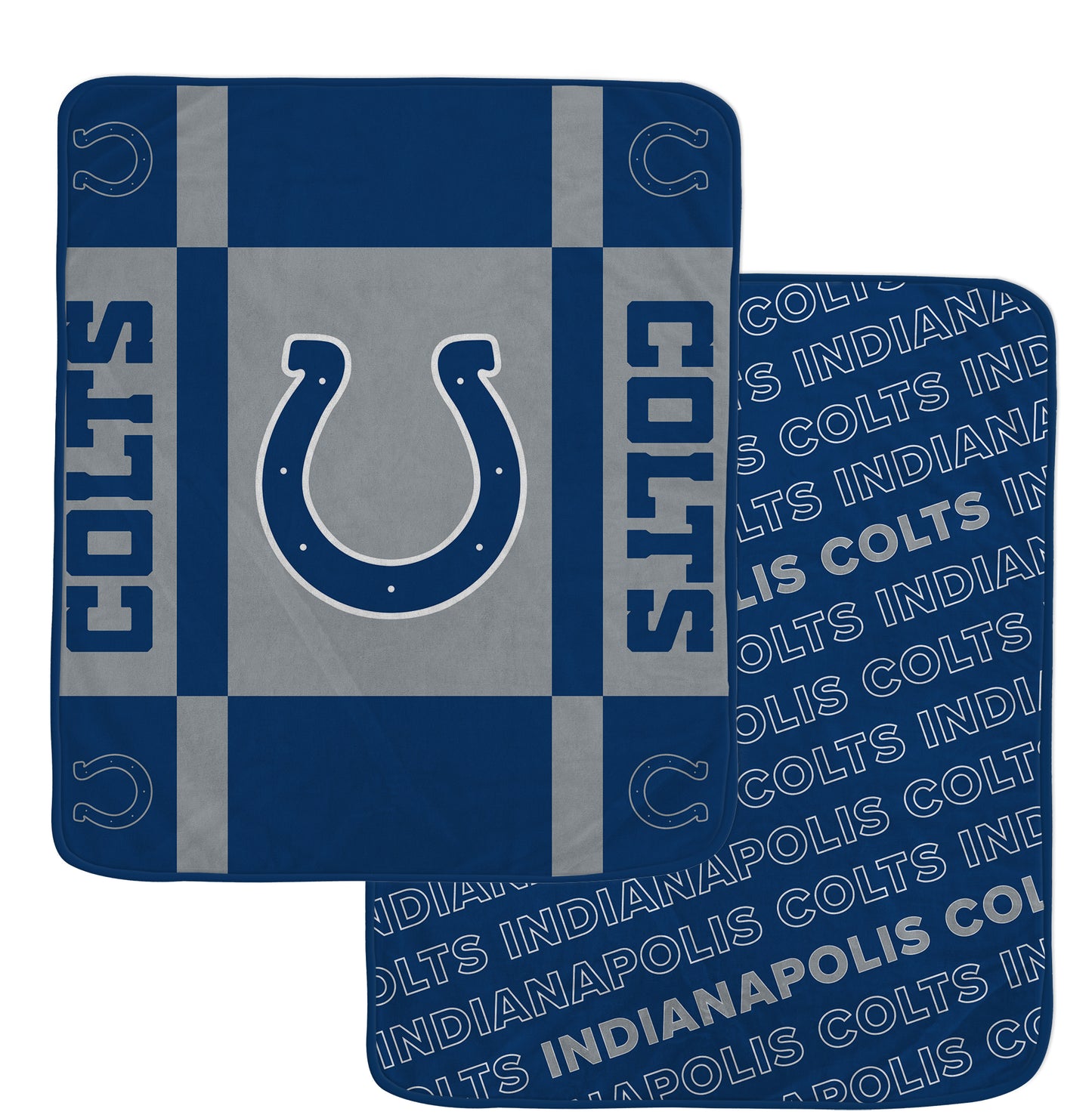 NFL Team Reversible Logo Fleece Throw