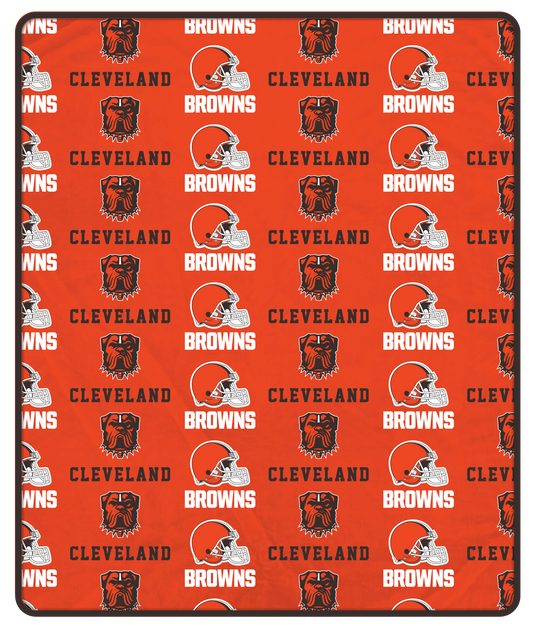 Cleveland Browns NFL Team Logo Stadium Blanket 60x70