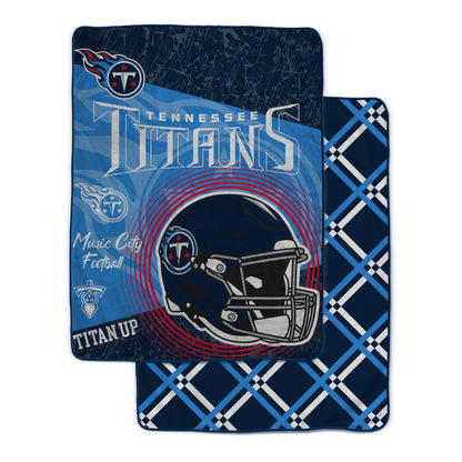 NFL Team Helmet Oversized Fleece Blanket