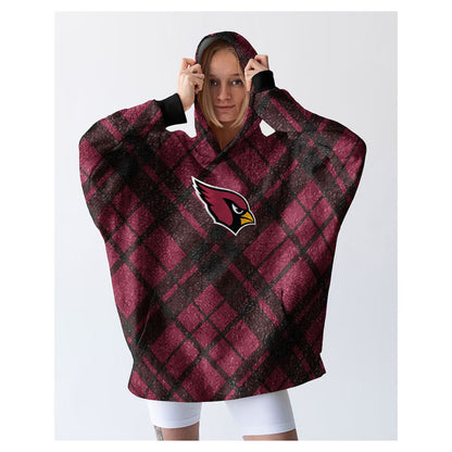 NFL Team Hooded Sherpa Blanket