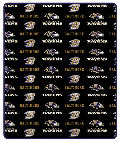 NFL Team Logo Print Soft Blanket