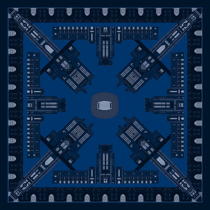 THE NEW HAVEN BULLDOG SCARF