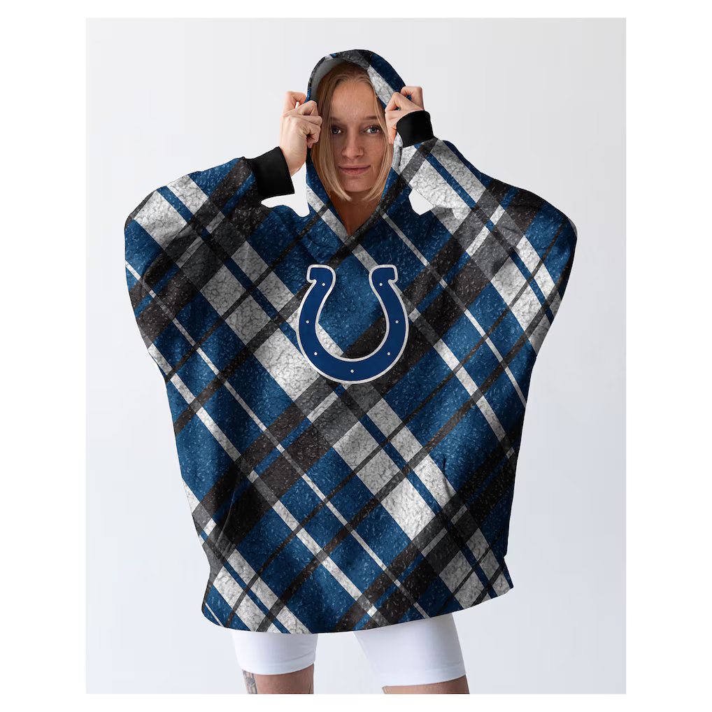 NFL Team Hooded Sherpa Blanket