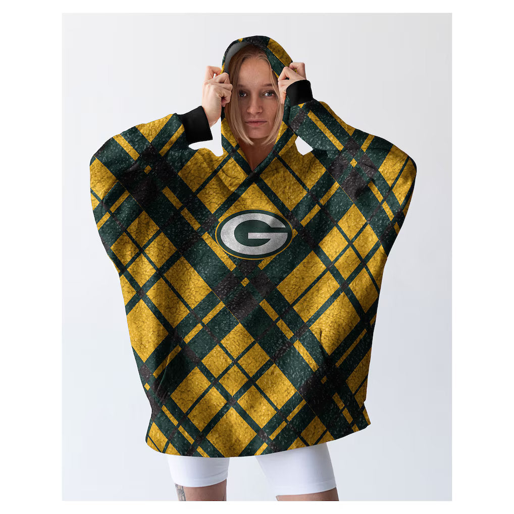 NFL Team Hooded Sherpa Blanket