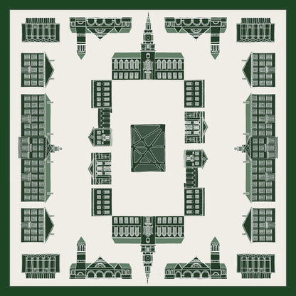 THE HANOVER BIG GREEN SCARF