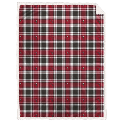 NFL Team Plaid Sherpa Oversized Blanket
