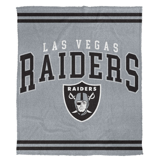 Las Vegas Raiders NFL Team Classic Logo Blanket 60x70