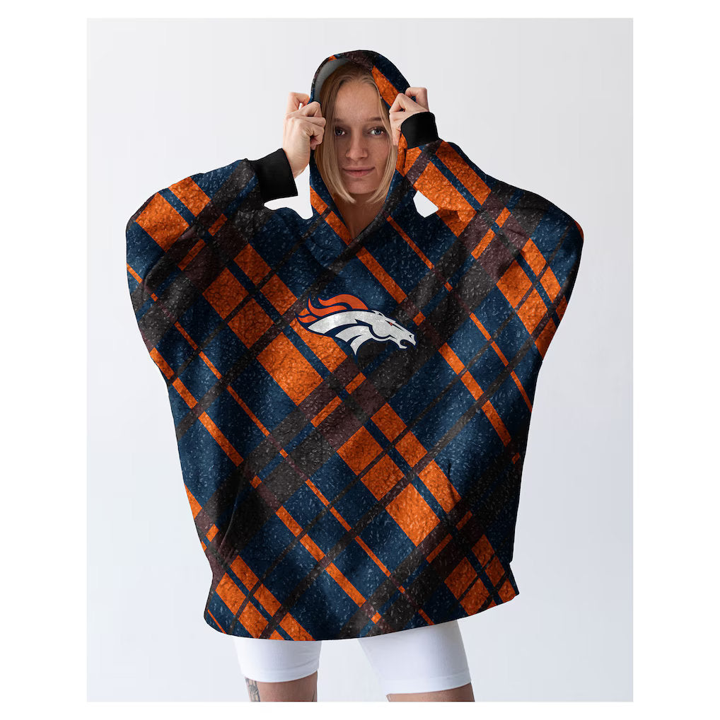 NFL Team Hooded Sherpa Blanket