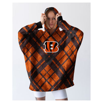 NFL Team Hooded Sherpa Blanket