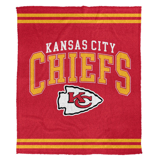 Kansas City Chiefs NFL Team Classic Logo Blanket 60x70