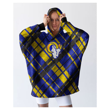 NFL Team Hooded Sherpa Blanket