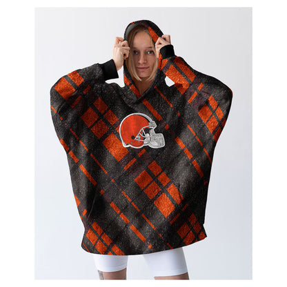 NFL Team Hooded Sherpa Blanket