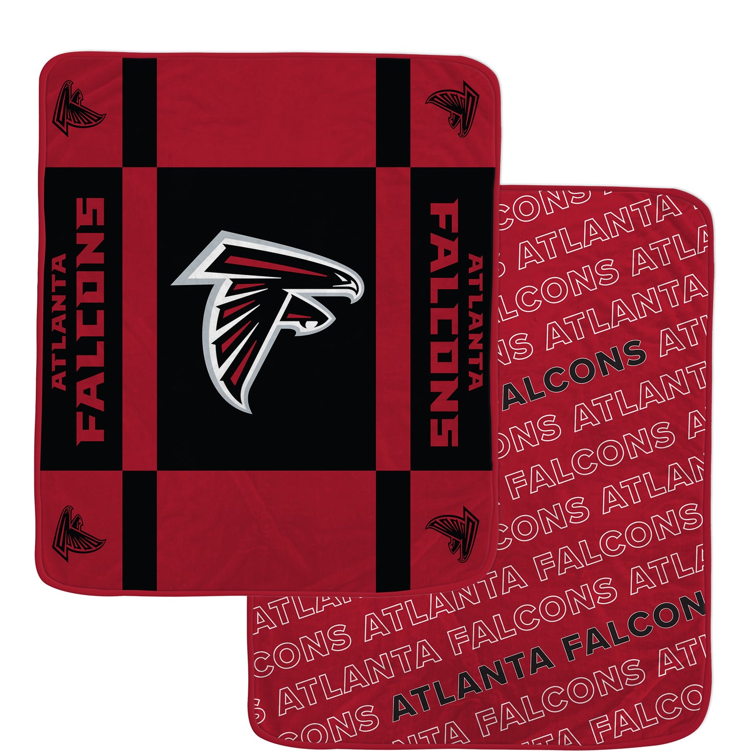 NFL Team Reversible Logo Fleece Throw