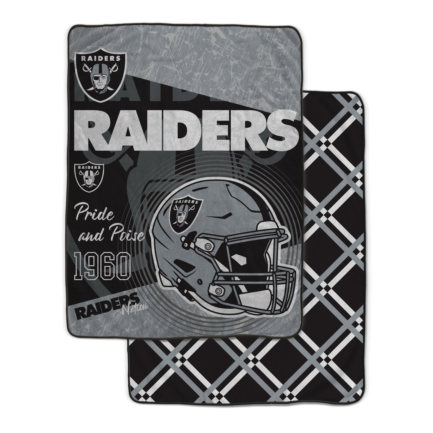 NFL Team Helmet Oversized Fleece Blanket