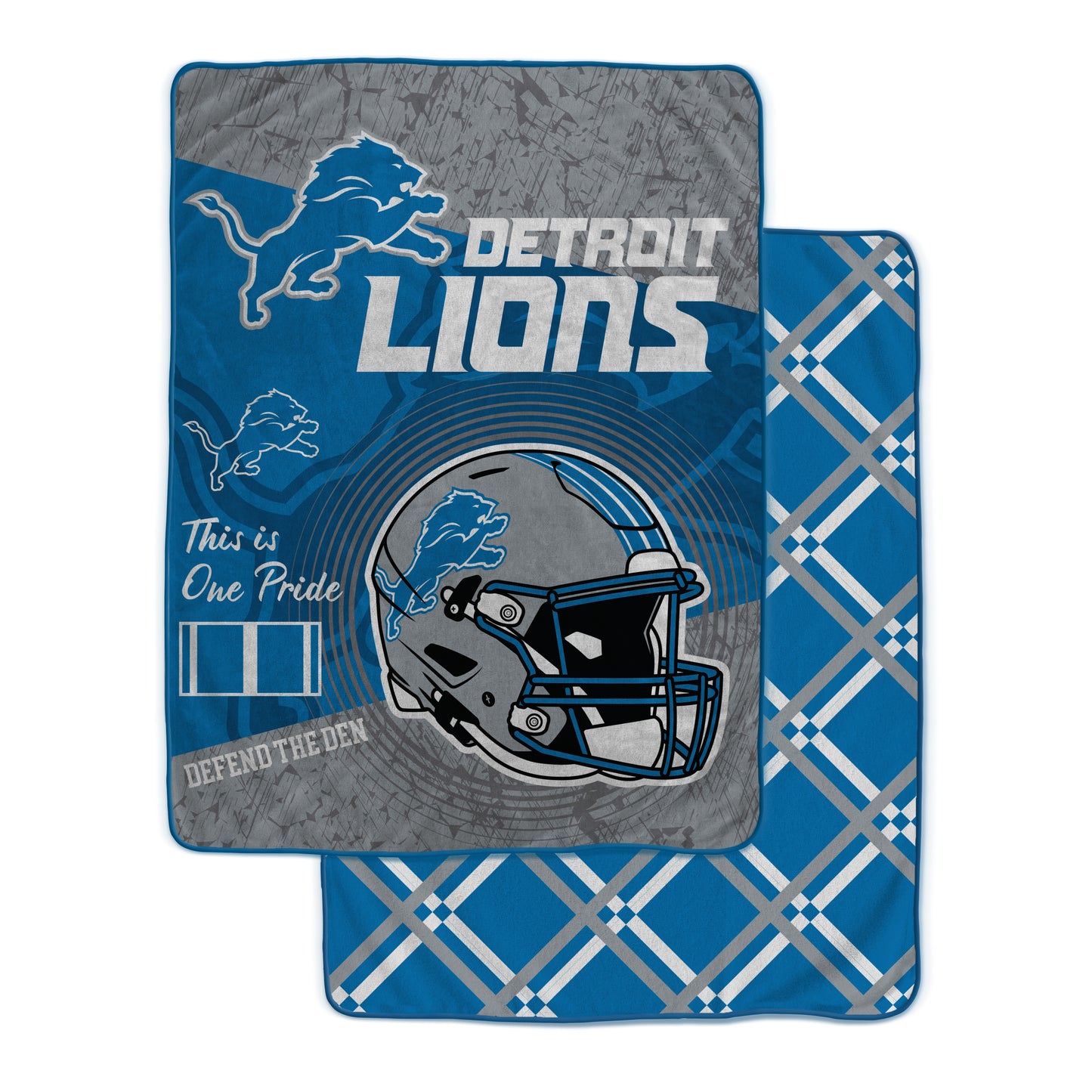 NFL Team Helmet Oversized Fleece Blanket