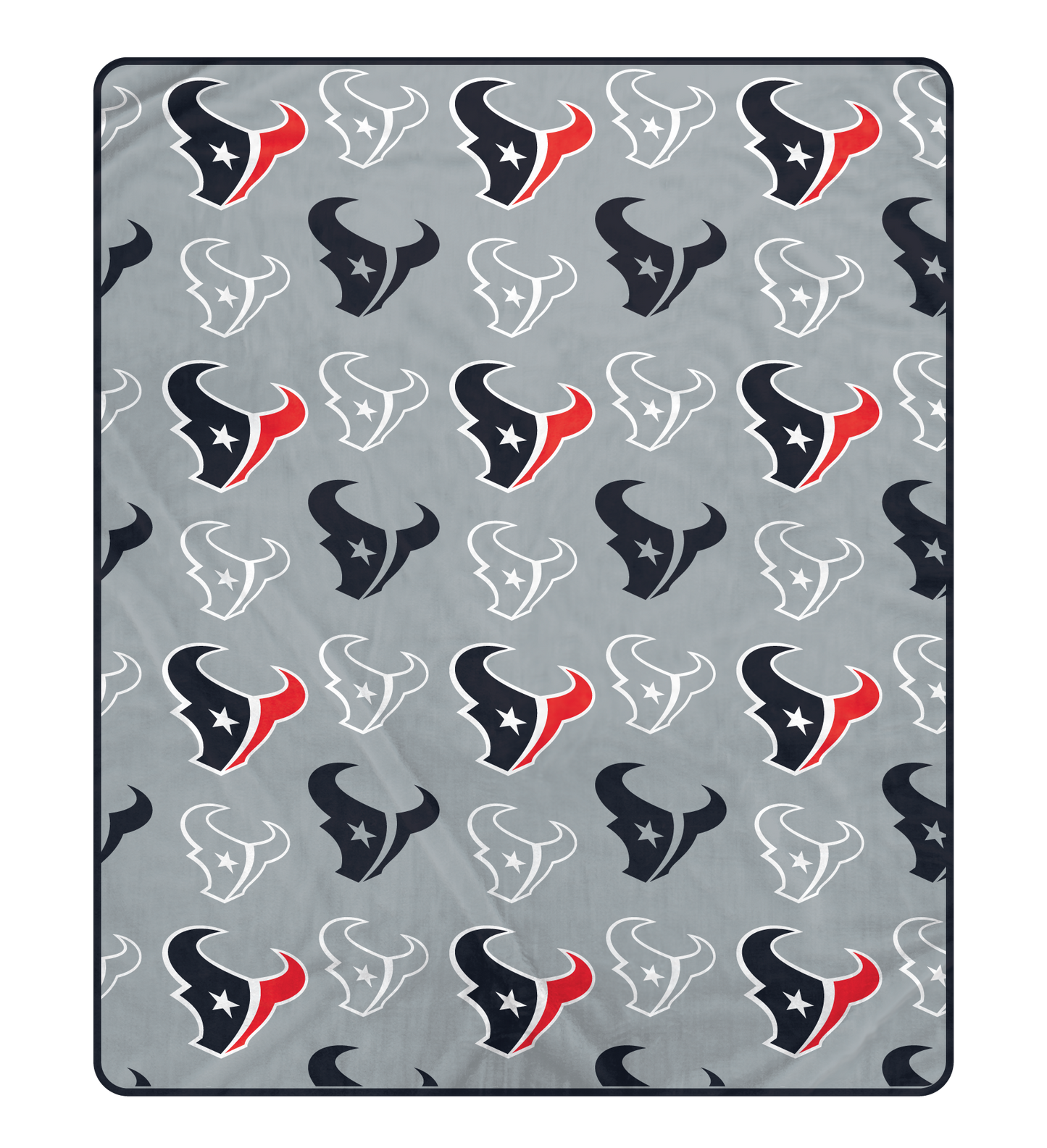 Houston Texans NFL Team Signature Logo Throw 50x60