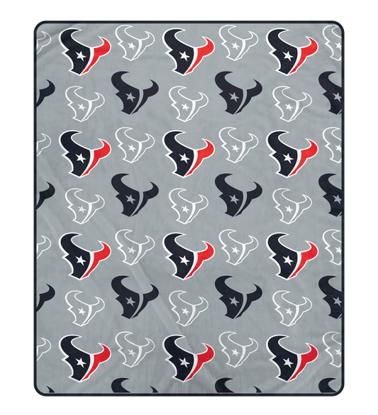 Houston Texans NFL Team Signature Logo Throw 50x60