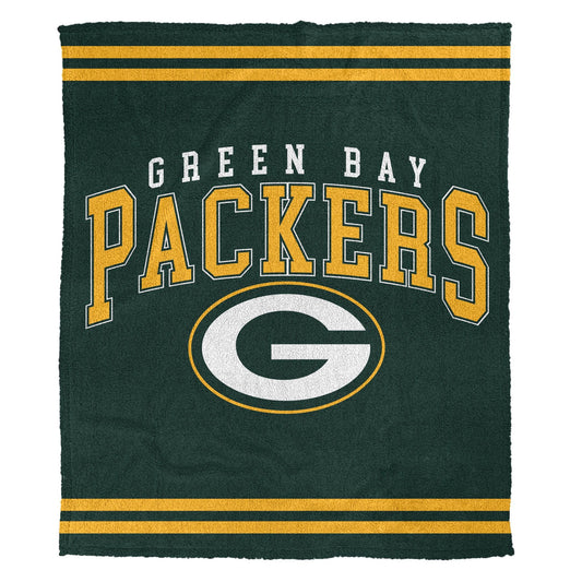 Green Bay Packers NFL Team Classic Logo Blanket 60x70