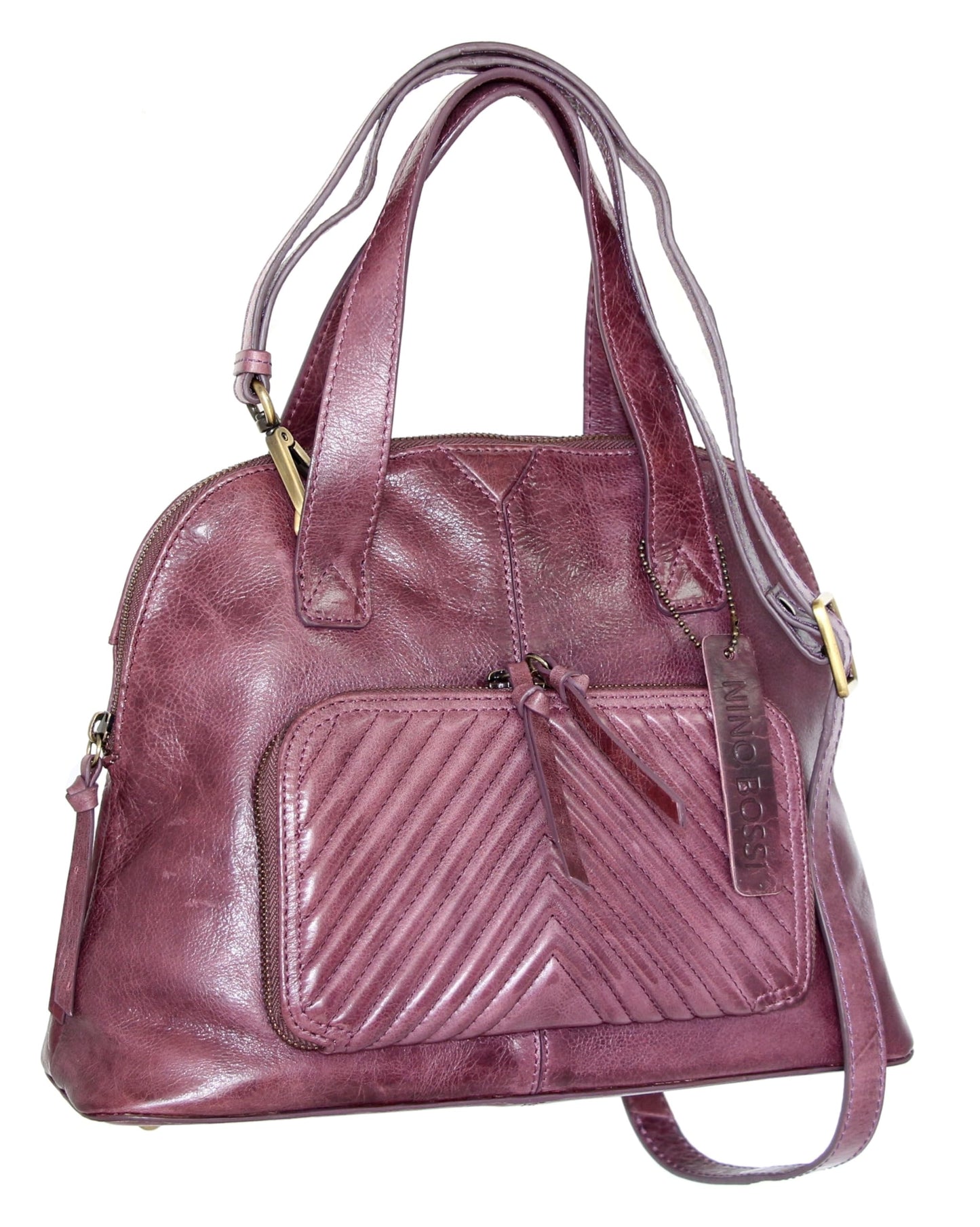 My Paulina Satchel in Viola