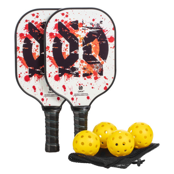 ONIX Recruit Deluxe Composite Pickleball Set - White