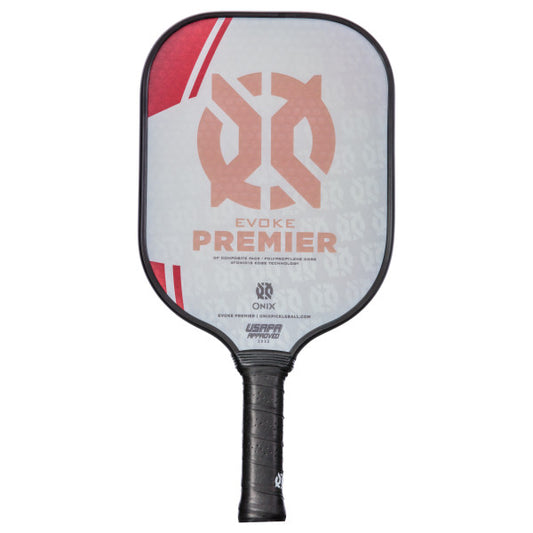 ONIX Evoke Premier Pickleball Paddle - Lightweight - Red