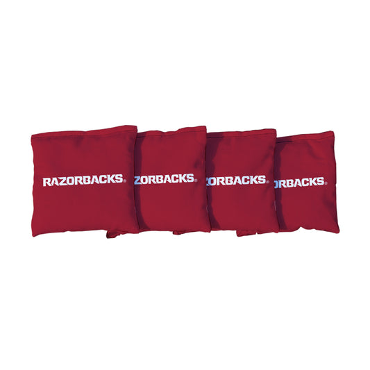 Arkansas Razorbacks Corn-Filled Cornhole Bags (4-Pack)