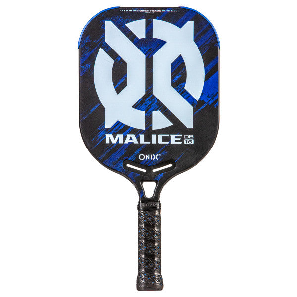 ONIX Malice DB Open Throat Composite Pickleball Paddle - 16 mm - Blue