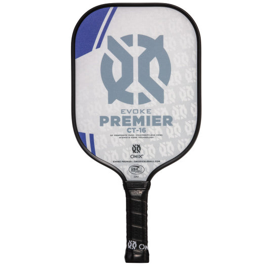 ONIX Evoke Premier CT-16 Pickleball Paddle - Blue