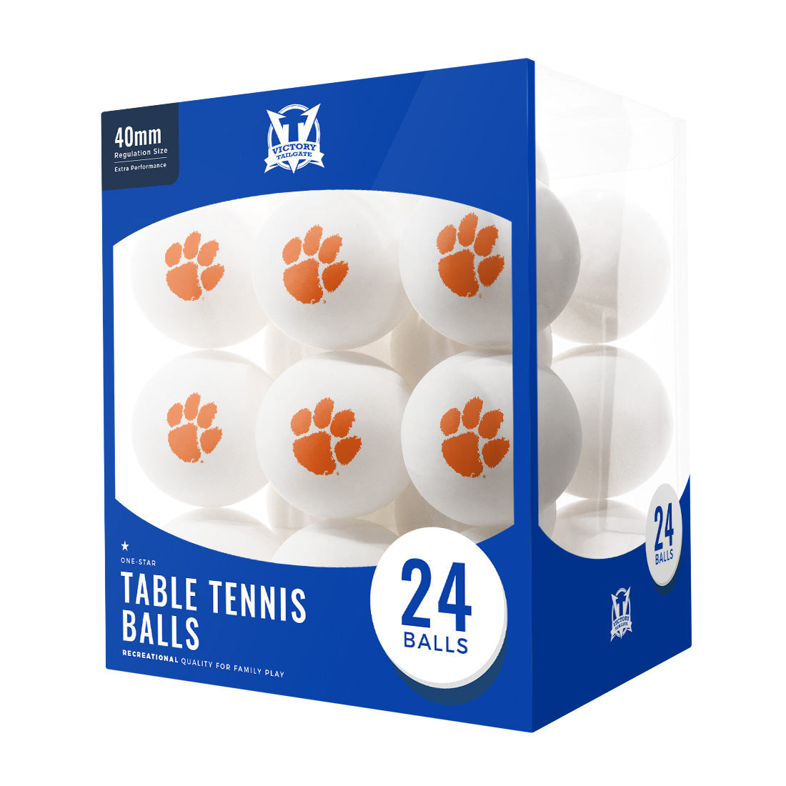 College Team Ping Pong Balls (24-Pack)