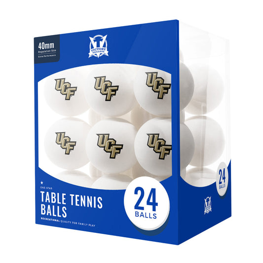 UCF Knights Ping Pong Balls (24-Pack)