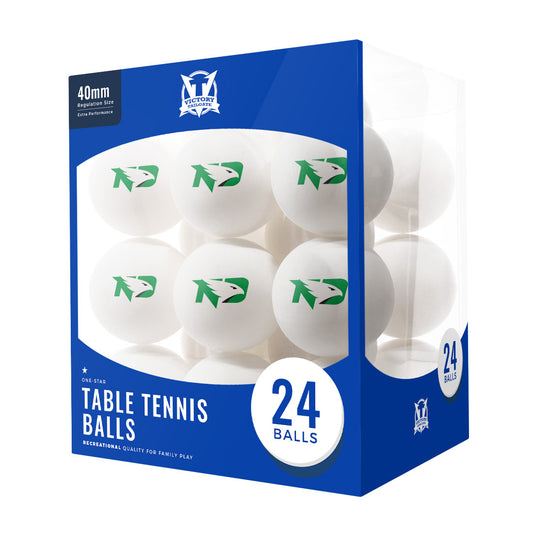 North Dakota Fighting Hawks Ping Pong Balls (24-Pack)
