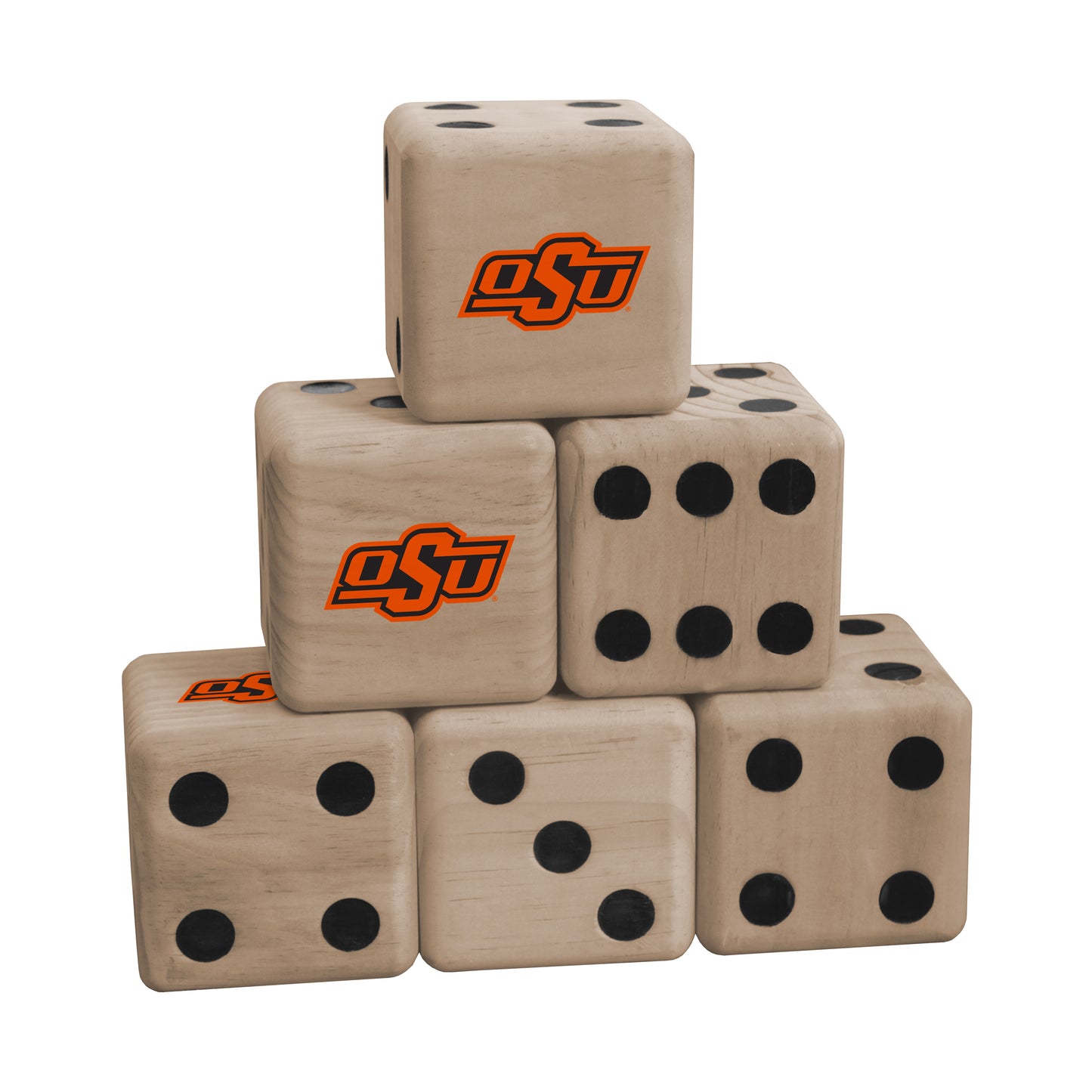 Oklahoma State Cowboys Lawn Dice Yard Game