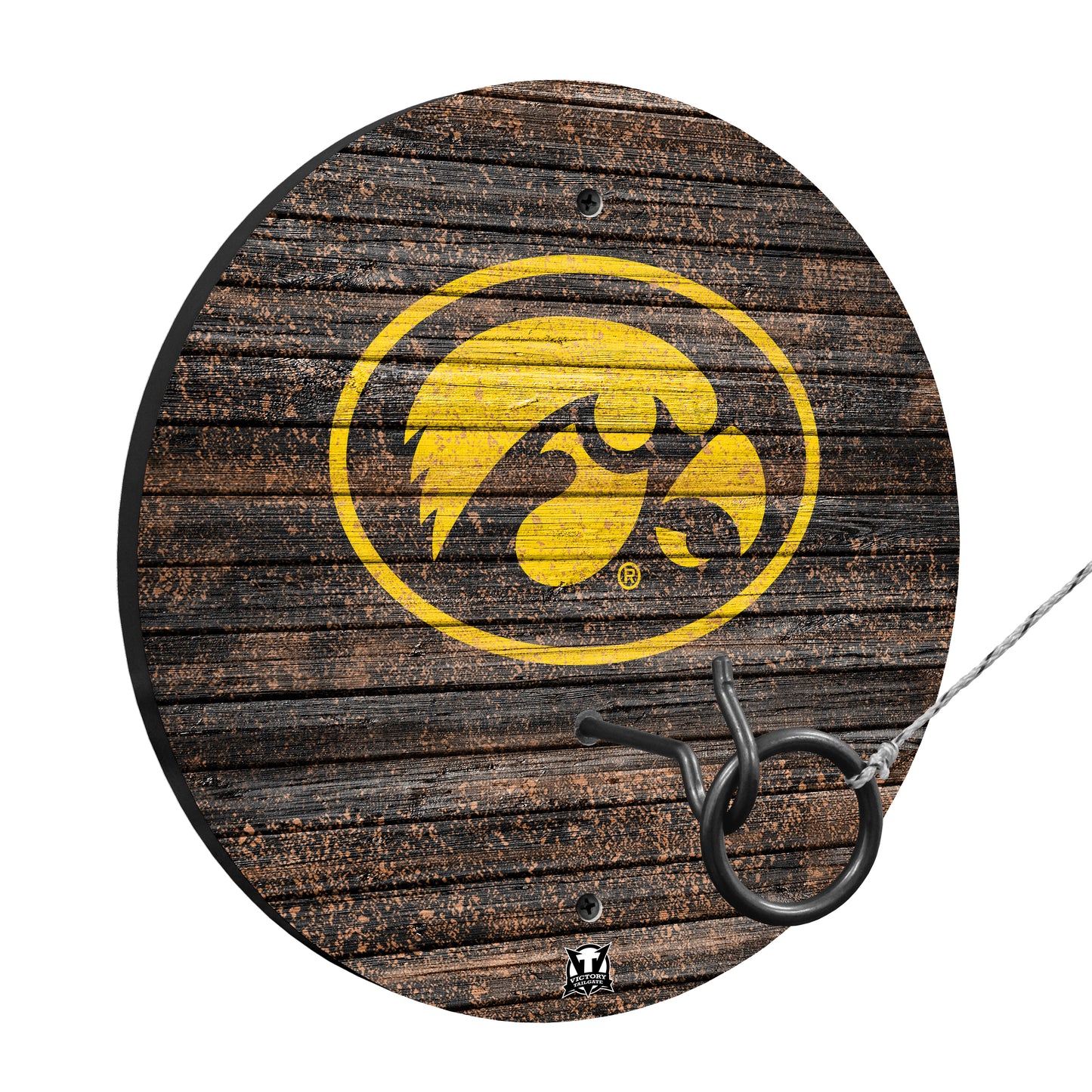 Iowa Hawkeyes Hook & Ring Wall Game