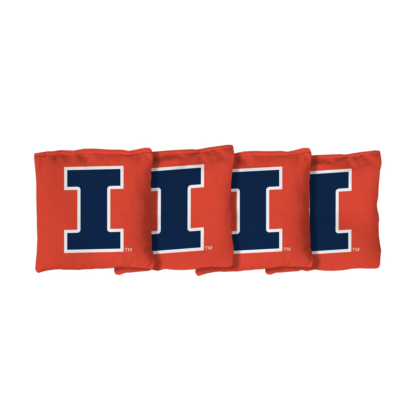 Illinois Fighting Illini Corn-Filled Cornhole Bags (4-Pack)
