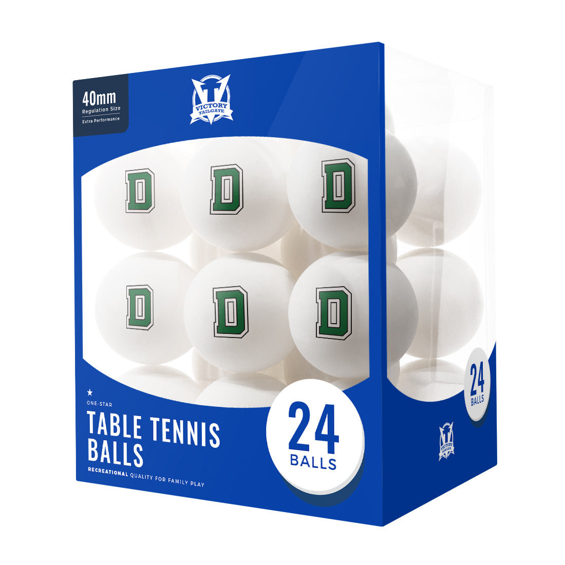 College Team Ping Pong Balls (24-Pack)
