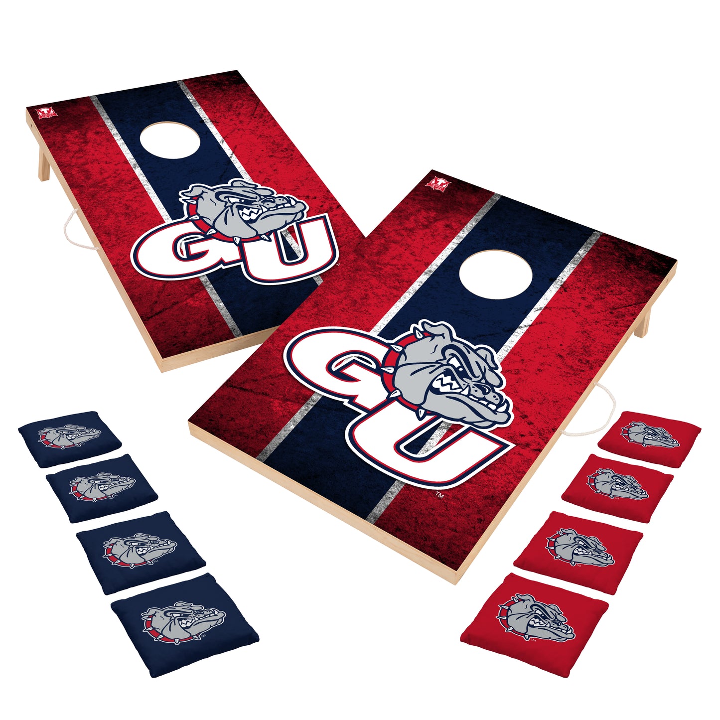 College Team 2x3 Solid Wood Cornhole Game